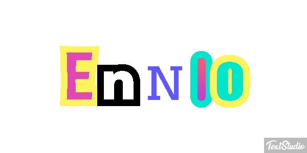 Ennio Effetto testo