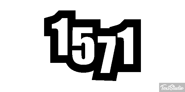 1571 Текстовый эффект