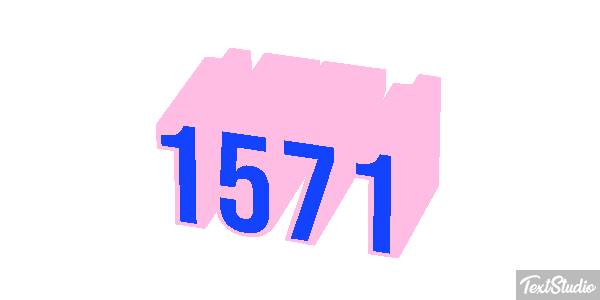 1571 Текстовый эффект