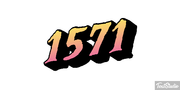 1571 Текстовый эффект