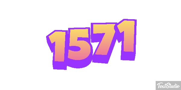 1571 Текстовый эффект