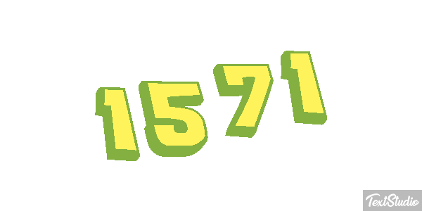 1571 Текстовый эффект