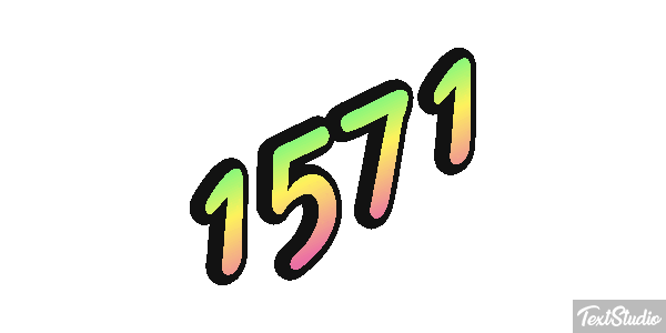1571 Текстовый эффект