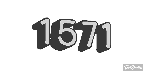 1571 Текстовый эффект