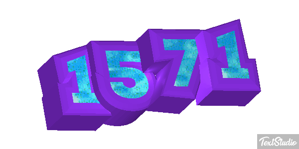 1571 Текстовый эффект