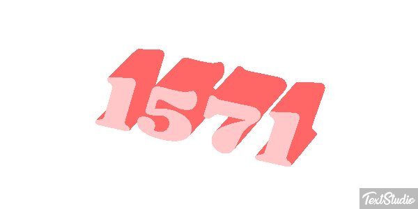 1571 Текстовый эффект