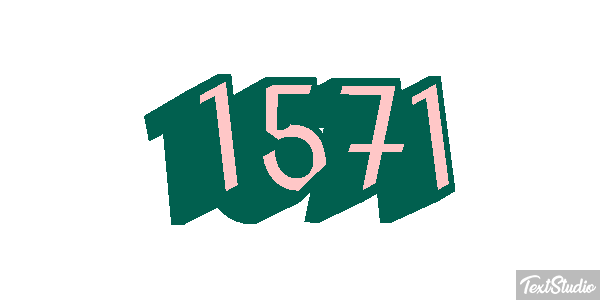 1571 Текстовый эффект