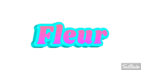Fleur Effetto testo