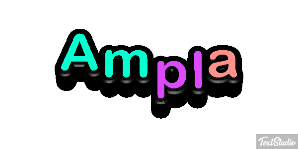 Ampla Effetto testo