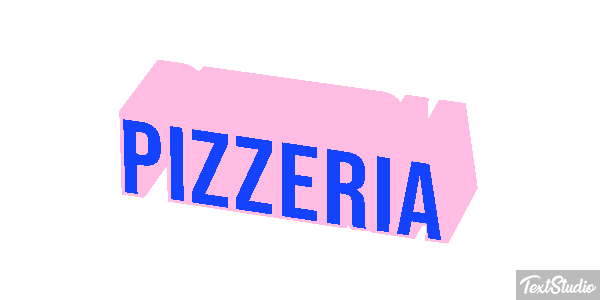 Pizzeria Text effect