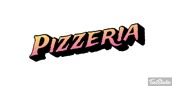 Pizzeria Text effect