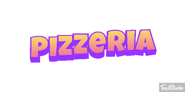 Pizzeria Text effect