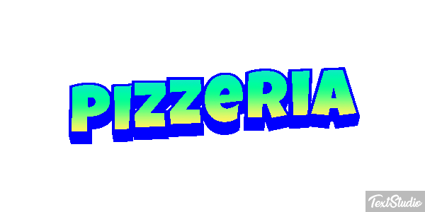 Pizzeria Text effect
