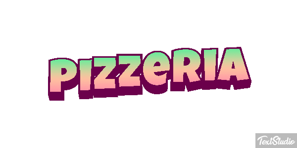Pizzeria Text effect