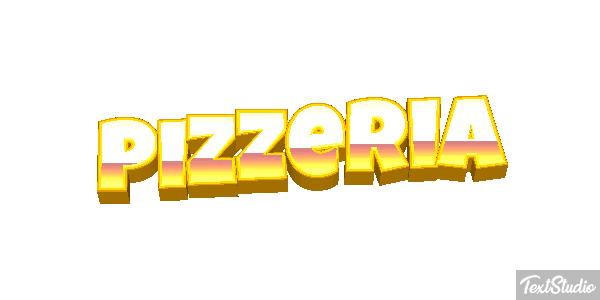 Pizzeria Text effect