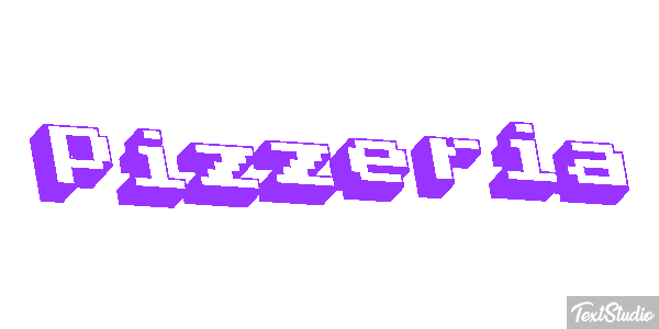 Pizzeria Text effect