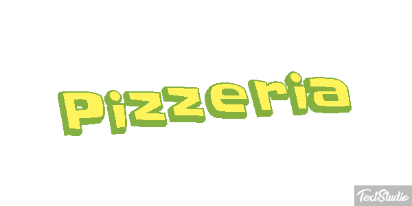 Pizzeria Text effect