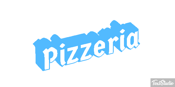 Pizzeria Text effect