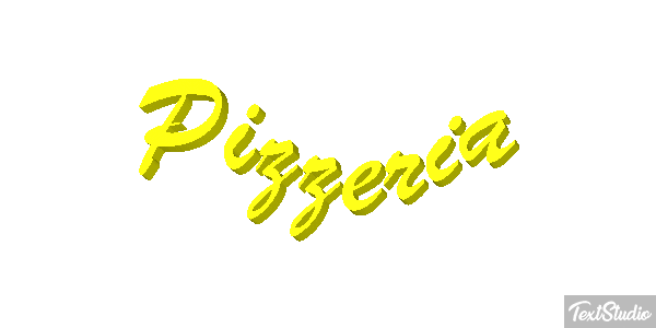 Pizzeria Text effect