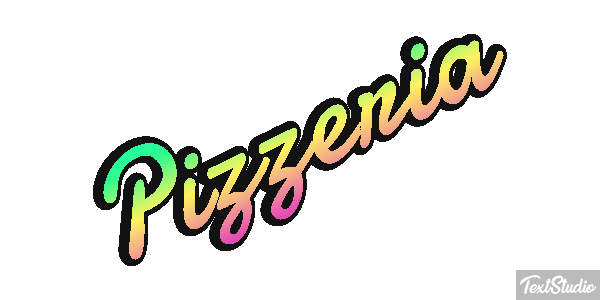 Pizzeria Text effect