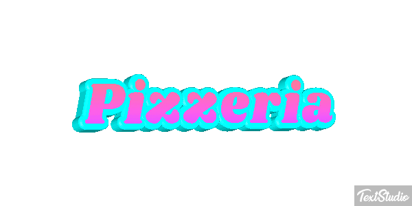 Pizzeria Text effect