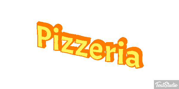 Pizzeria Text effect