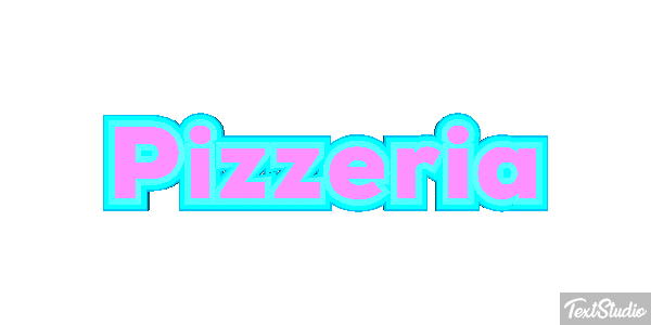 Pizzeria Text effect