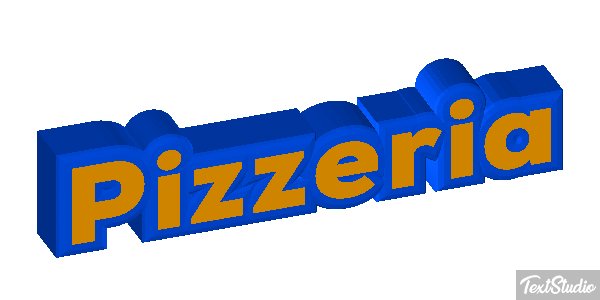 Pizzeria Text effect