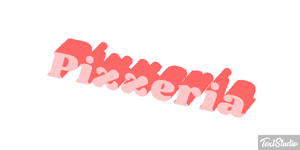 Pizzeria Text effect