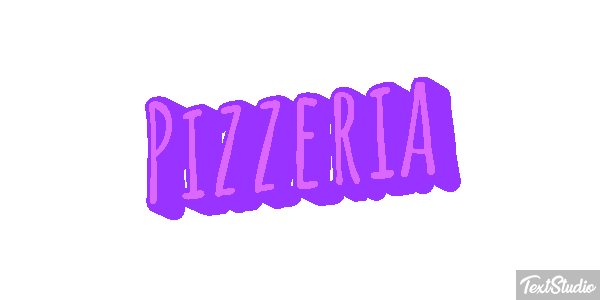 Pizzeria Text effect