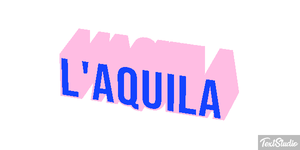 L'Aquila Effetto testo