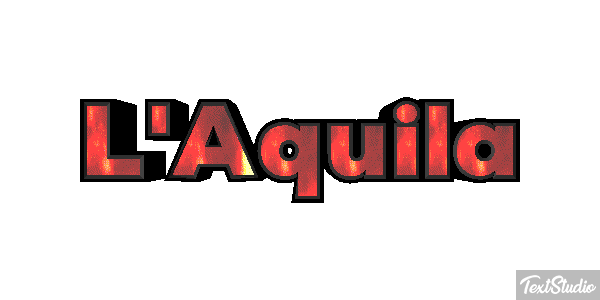 L'Aquila Effetto testo