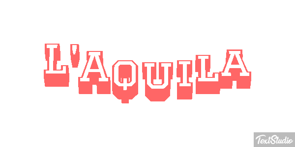 L'Aquila Effetto testo