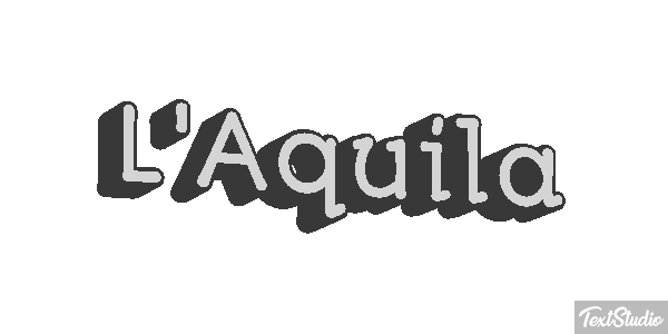 L'Aquila Effetto testo