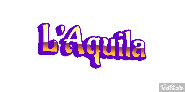 L'Aquila Effetto testo