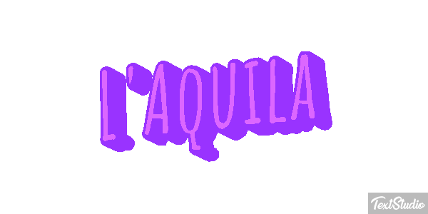 L'Aquila Effetto testo