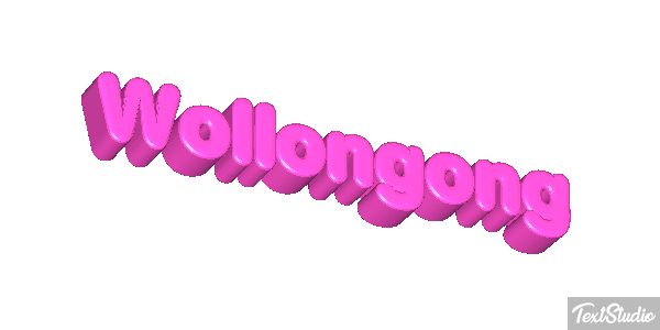 Wollongong Effetto testo