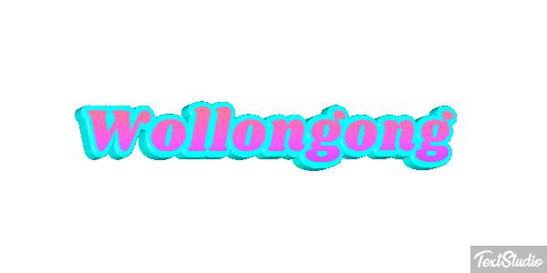 Wollongong Effetto testo