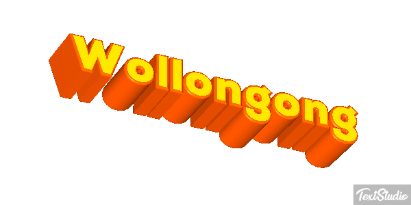 Wollongong Effetto testo