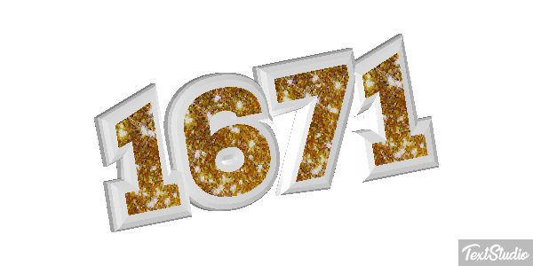 1671 Text effect