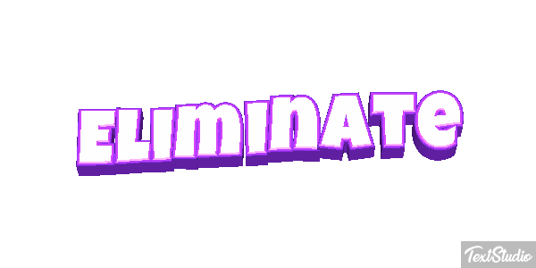 Eliminate Text effect