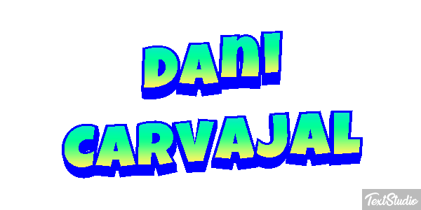 Dani Carvajal Effetto testo