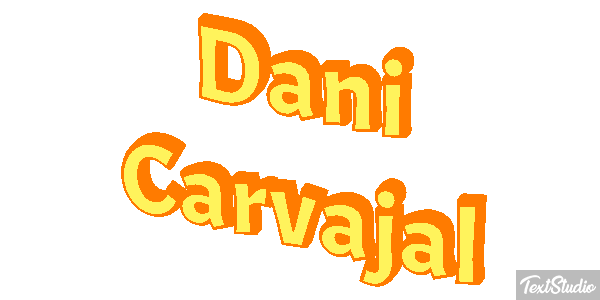 Dani Carvajal Effetto testo