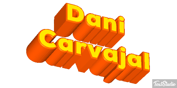 Dani Carvajal Effetto testo