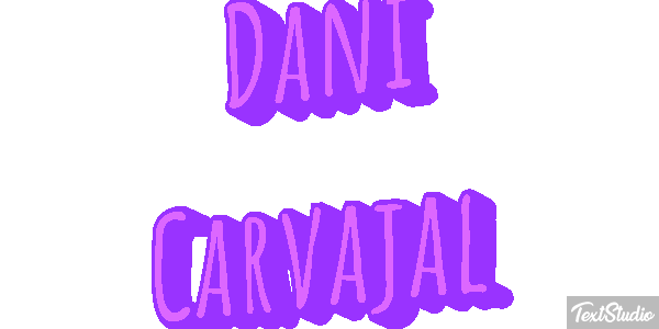 Dani Carvajal Effetto testo