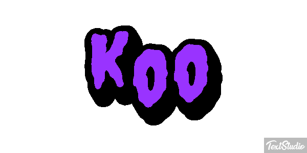 Koo Текстовый эффект