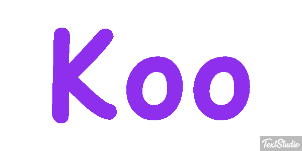Koo Текстовый эффект