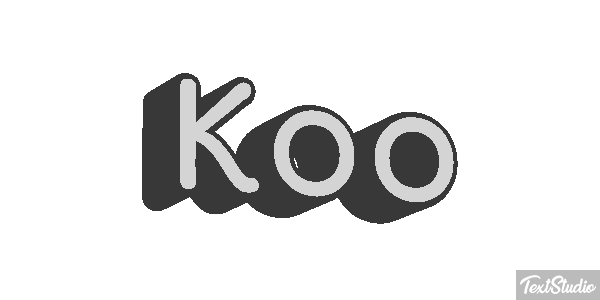 Koo Текстовый эффект
