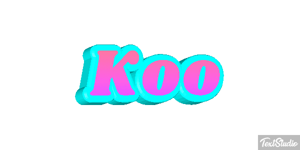 Koo Текстовый эффект