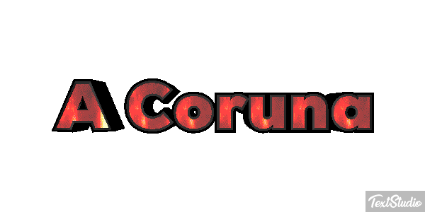 A Coruña Efekt tekstowy